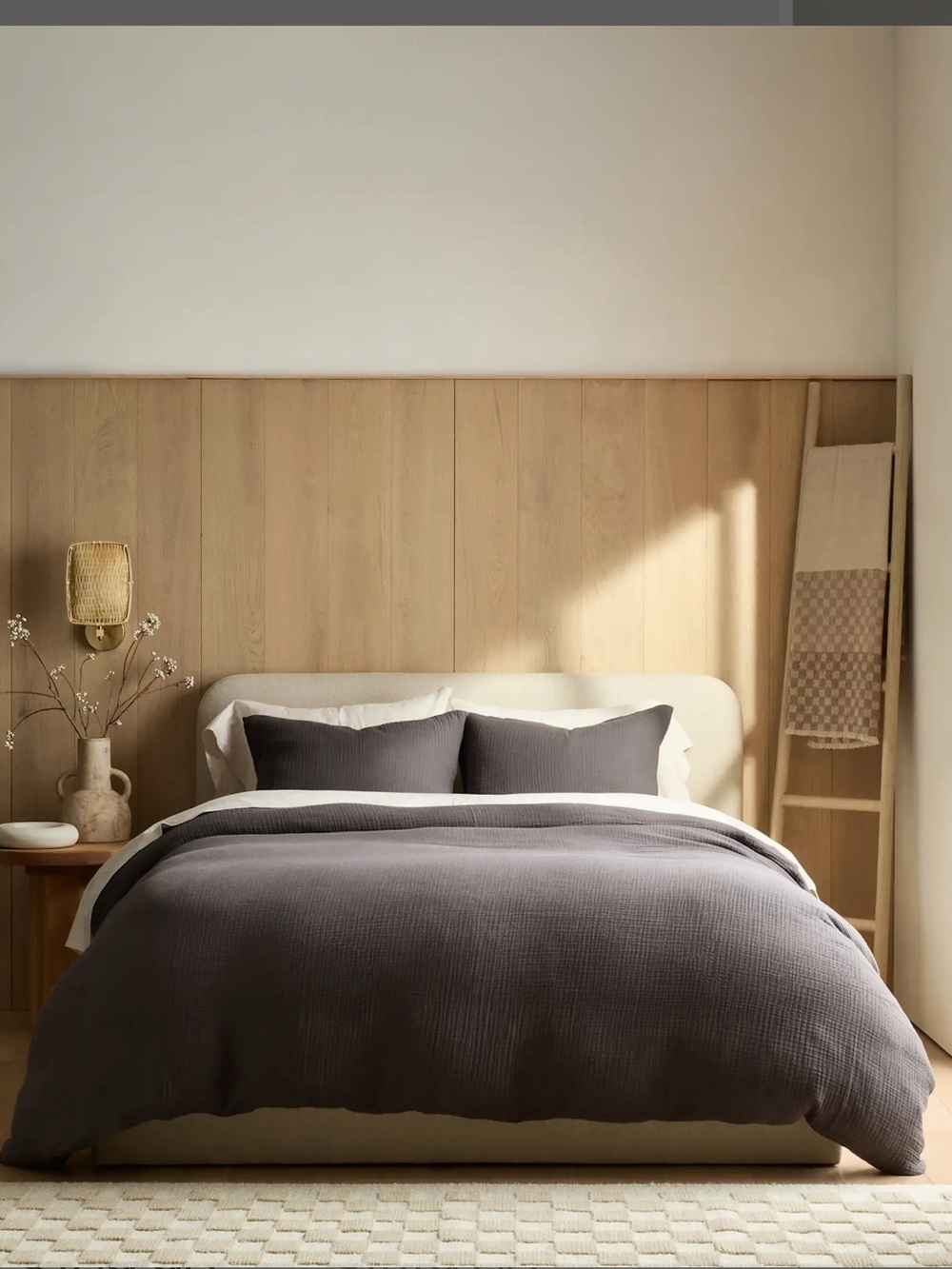 Quince Organic Cotton Gauze Duvet Cover Set